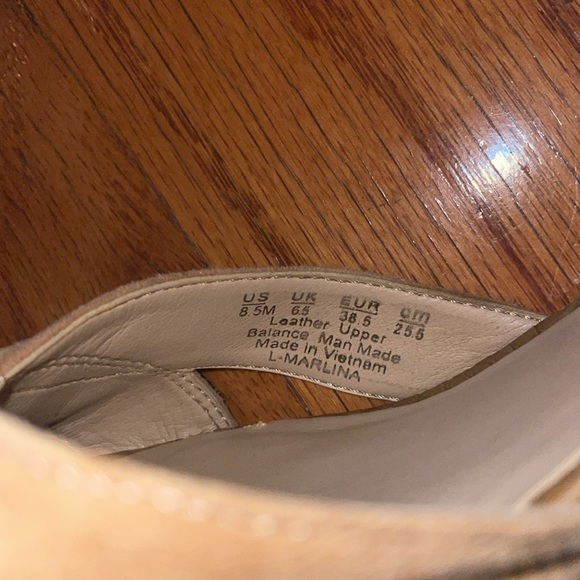 Franco Sarto Marlina Tan Suede Block Heel Sandal! - Picture 10 of 10
